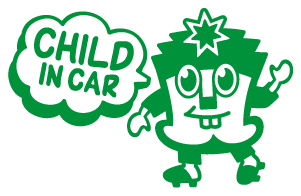 ԂĂ܂ACHILD IN CARXebJ[ABABY IN CAR XebJ[An[C